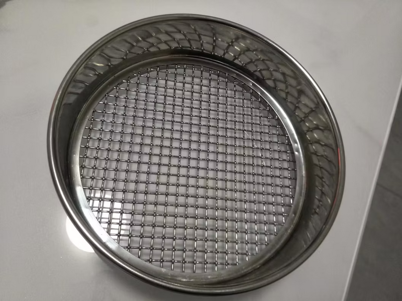 300mm Woven Wire Test Sieve – Stainless Steel, ISO 3310-1