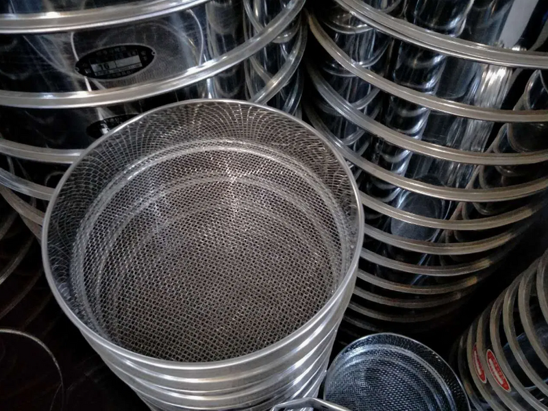 450mm Test Sieve – Stainless Steel, Perforated Plate or Woven Wire