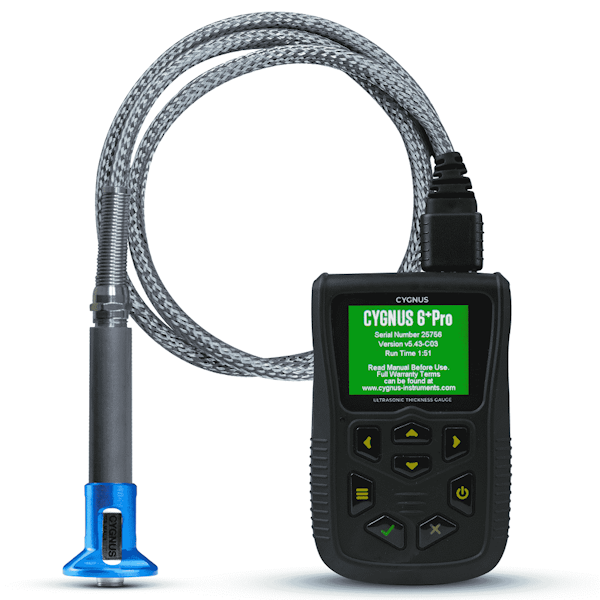 Cygnus 6+ PRO Multi-Mode Ultrasonic Thickness Gauge