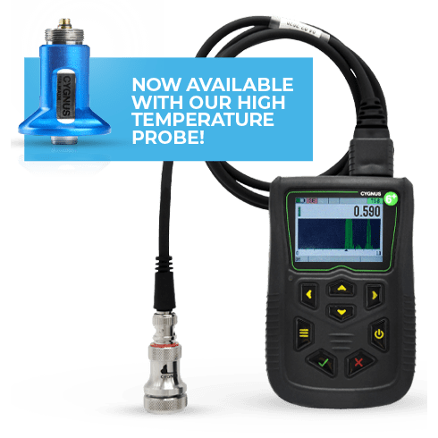 Cygnus High Temperature Probe – Ultrasonic Thickness Gauge Probe