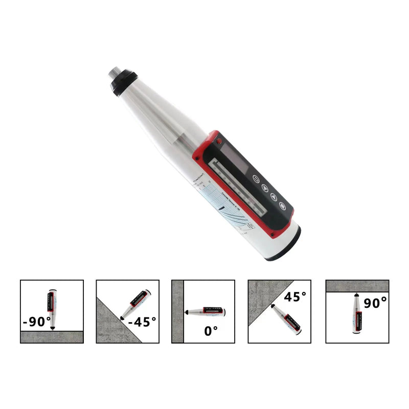 QualiCRH-2000D Digital Concrete Rebound Hammer – Schmidt Type