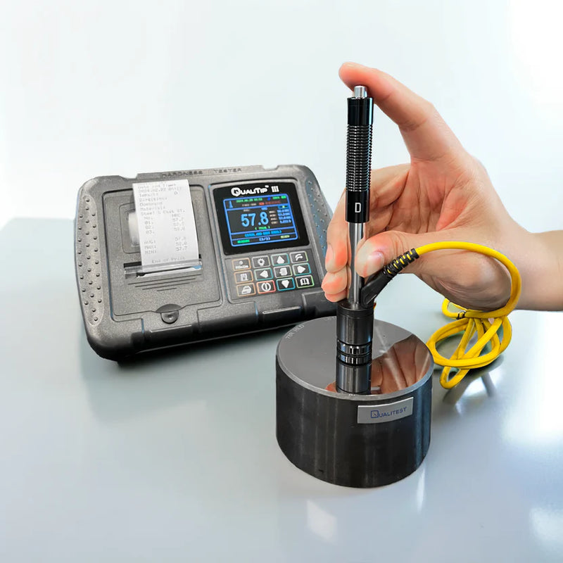 QualiTip III Portable Leeb Rebound Hardness Tester – Steel & Metal