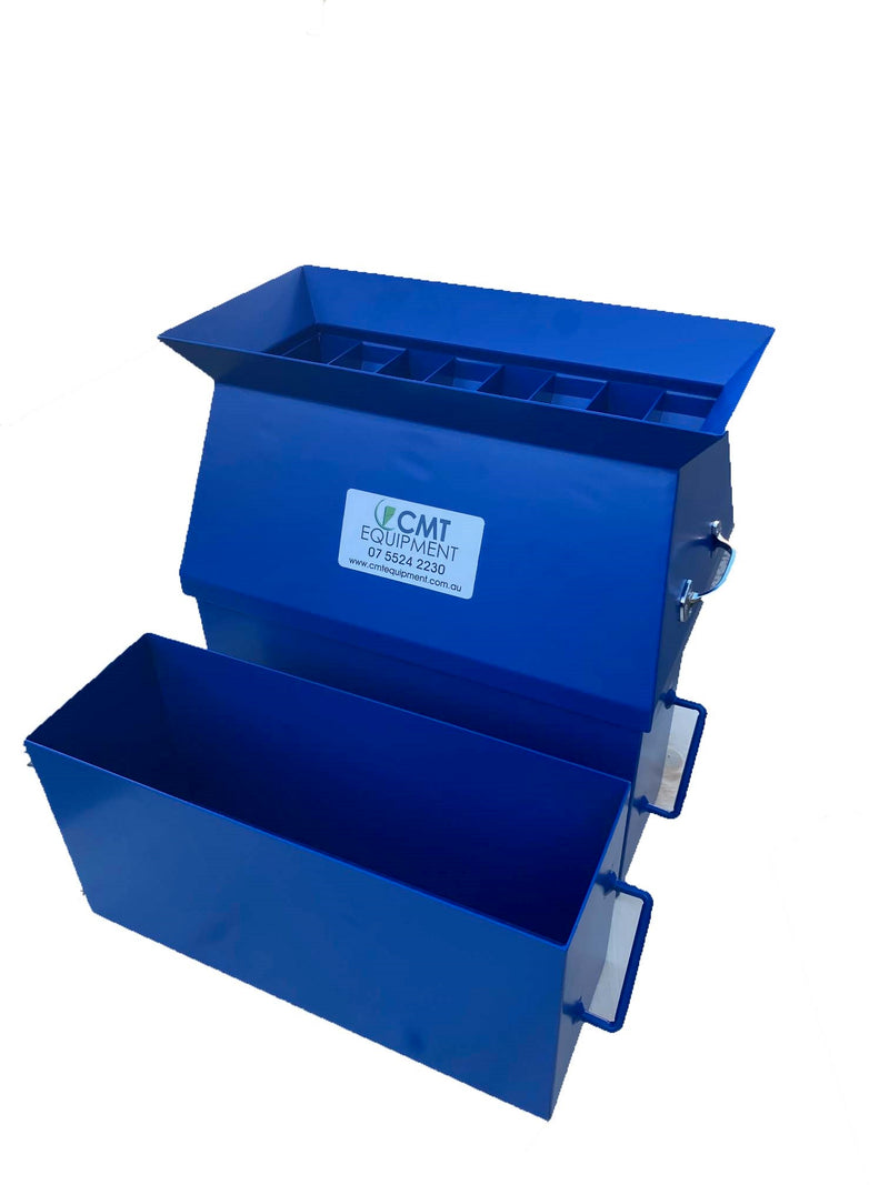 Ergo Sample Splitter Table with 50mm Riffle Box – Aggregate Splitting